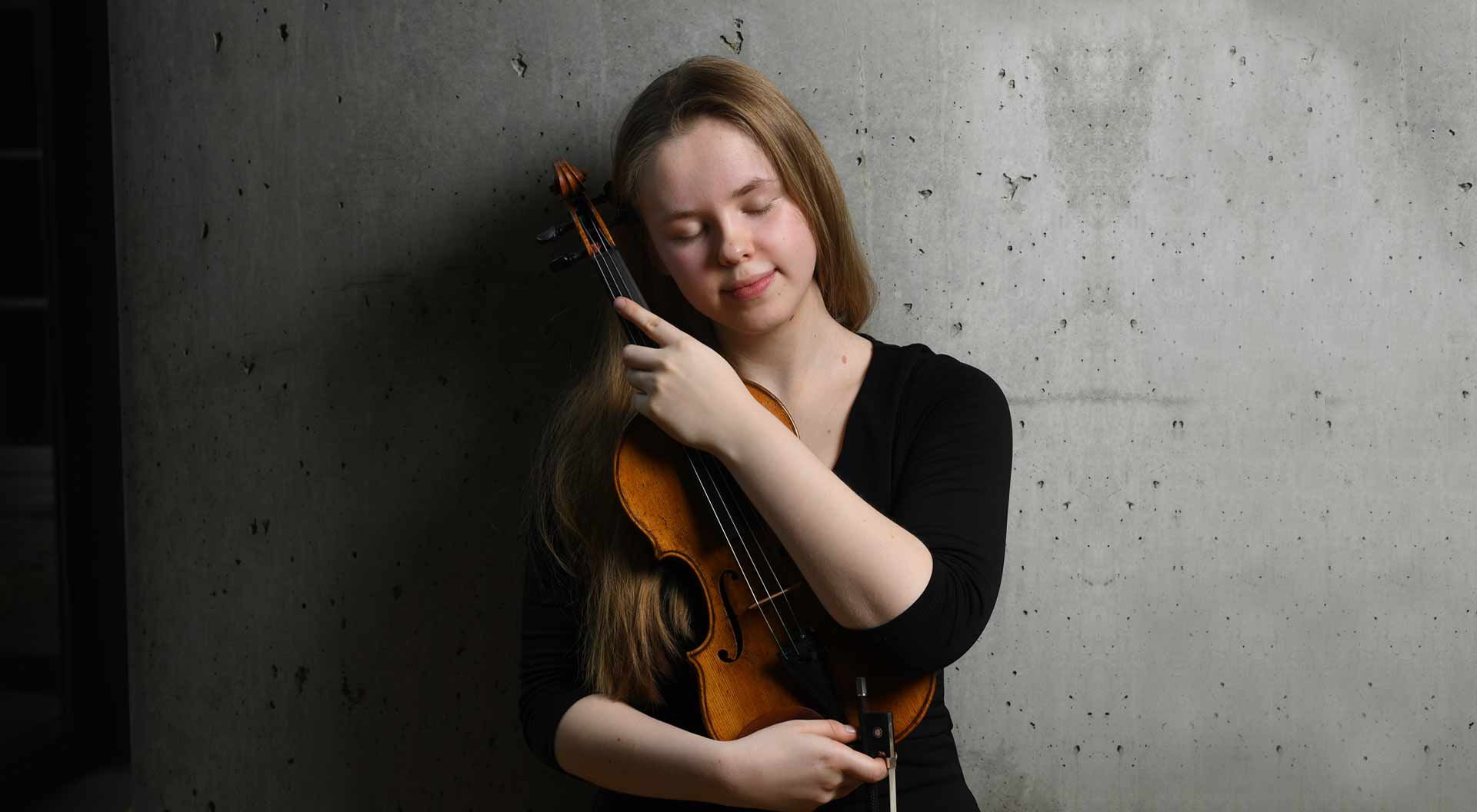 Mascha Wehrmeyer, Violine Bild: David Ausserhofer